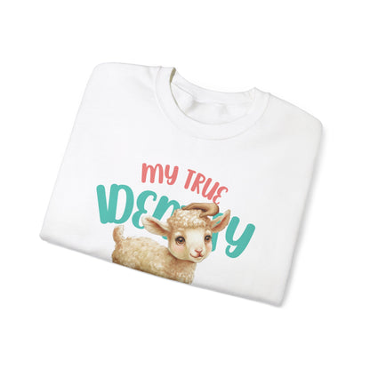 StyleMZ -  I'm a baby lamb Unisex Heavy Blend™ Crewneck Sweatshirt  - StyleMZ