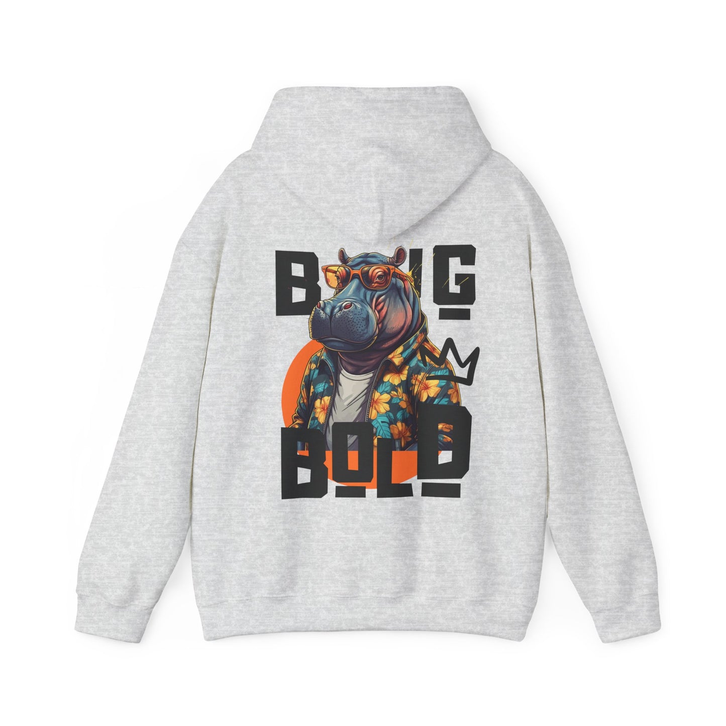 Big Bold Unisex Heavy Blend™ Hooded Sweatshirt - StyleMZ