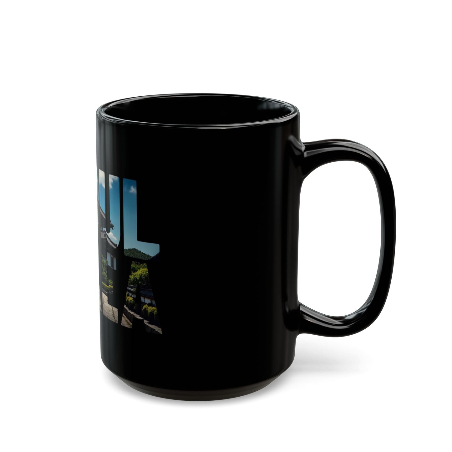 Seoul Korea Black Mug (11oz, 15oz) - StyleMZ