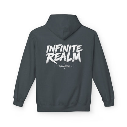 Unisex Infinite Realm Fleece Hoodie - Cozy Streetwear for All Seasons