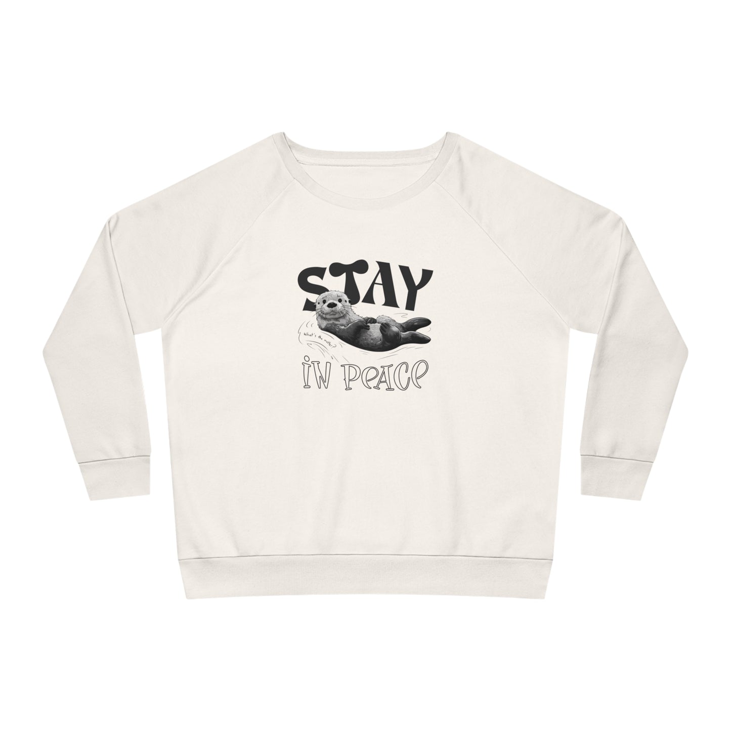 Korea -  Stay in peace Women's Dazzler Relaxed Fit Sweatshirt  - StyleMZ