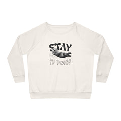 Corea - Sudadera de corte relajado Dazzler para mujer Stay in peace - StyleMZ 