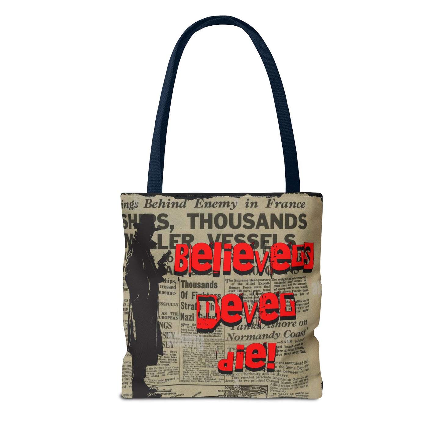 Believers never die Tote Bag (AOP) - StyleMZ