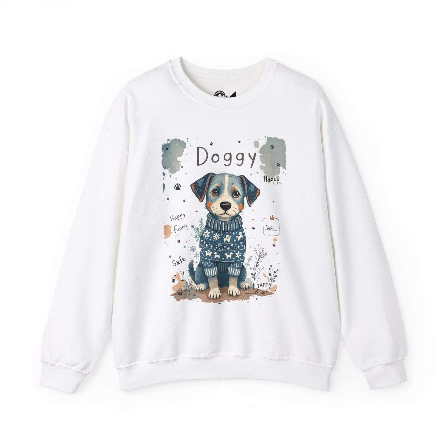 Doggy fun, safe Unisex Heavy Blend™ Crewneck Sweatshirt - StyleMZ