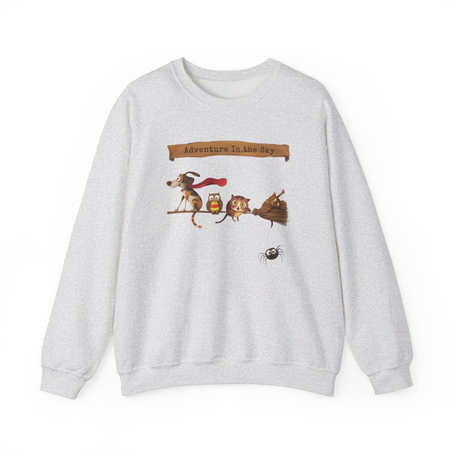 Adventure in the sky Unisex Heavy Blend™ Crewneck Sweatshirt - StyleMZ