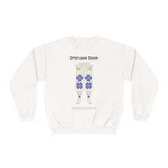 Korea -  Effortless Bloom Unisex NuBlend® Crewneck Sweatshirt  - StyleMZ