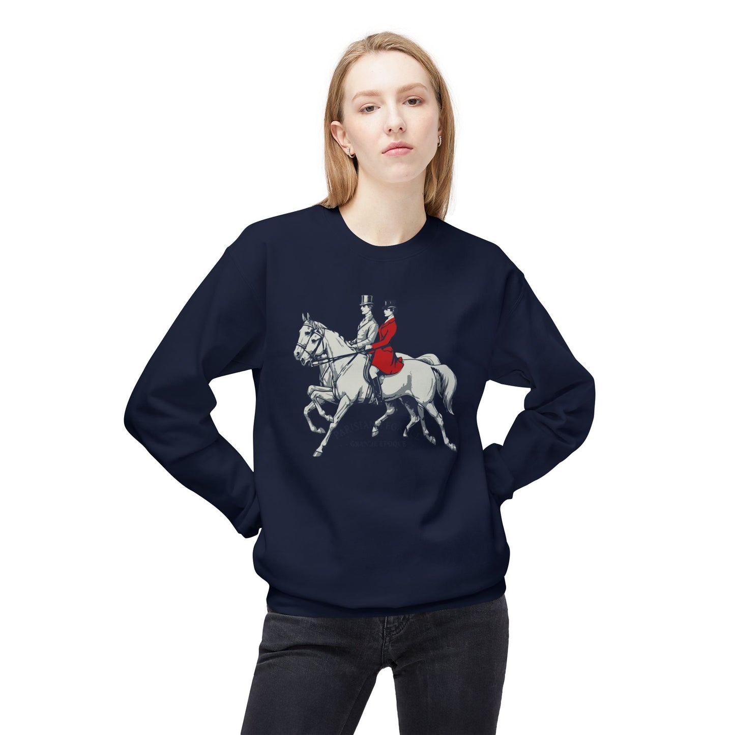 Grande Époque Unisex Midweight Softstyle Fleece Crewneck Sweatshirt - StyleMZ