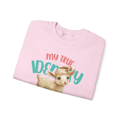 StyleMZ -  I'm a baby lamb Unisex Heavy Blend™ Crewneck Sweatshirt  - StyleMZ