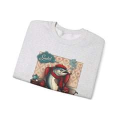 Korea -  Scottish Salmon Unisex Heavy Blend™ Crewneck Sweatshirt  - StyleMZ