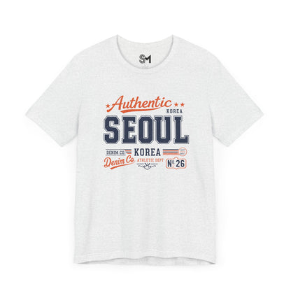 SEOUL KOREA Athletic Dept. Unisex Jersey Short Sleeve Tee