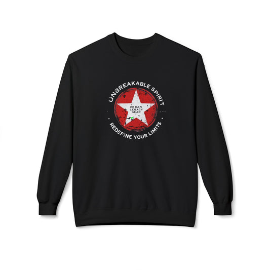 UNBREAKABLE SPIRIT Unisex Midweight Softstyle Fleece Crewneck Sweatshirt - StyleMZ - Stylemz