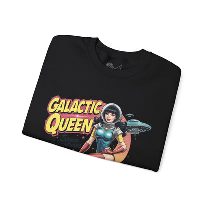 Galactic queen Unisex Heavy Blend™ Crewneck Sweatshirt - StyleMZ