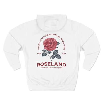 Roseland Three-Panel Fleece Hoodie - StyleMZ - Stylemz