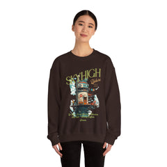 StyleMZ -  Sky high cafe Unisex Heavy Blend™ Crewneck Sweatshirt  - StyleMZ