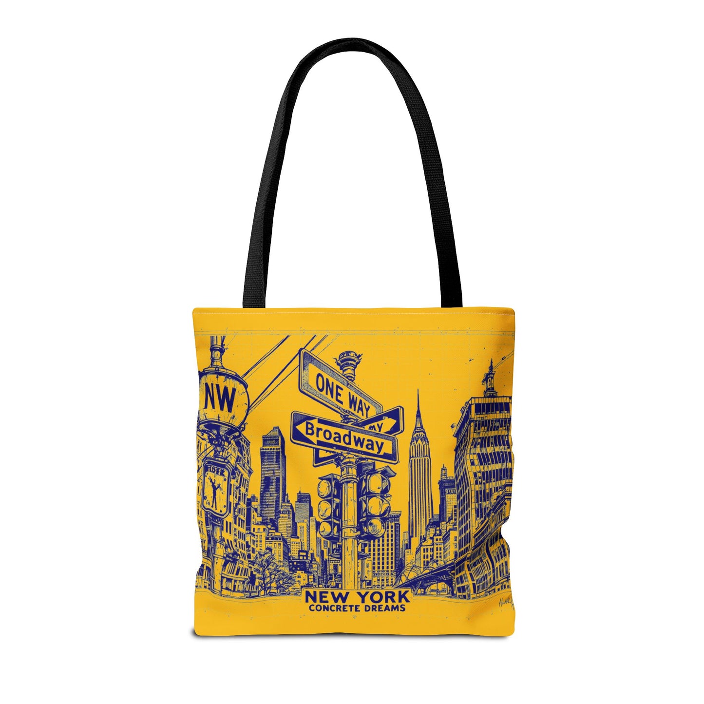 New York concrete dreams Tote Bag (AOP)