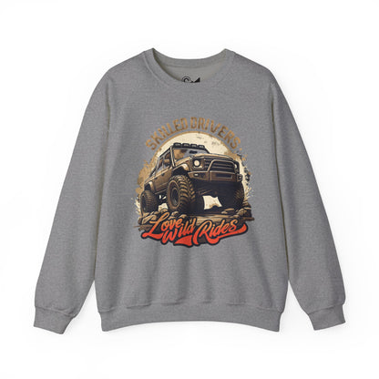 Skilled driver Unisex Heavy Blend™ Crewneck Sweatshirt - StyleMZ