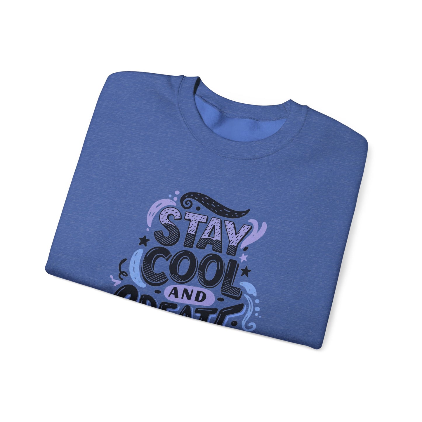 Stay cool Unisex Heavy Blend™ Crewneck Sweatshirt - Stylemz