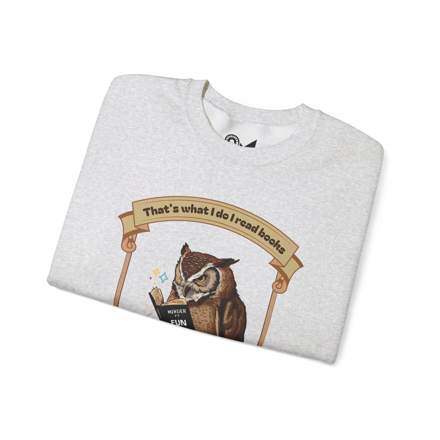 I read books Unisex Heavy Blend™ Crewneck Sweatshirt - StyleMZ