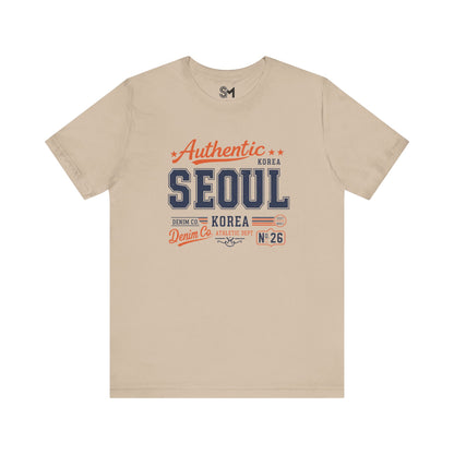 SEOUL KOREA Athletic Dept. Unisex Jersey Short Sleeve Tee