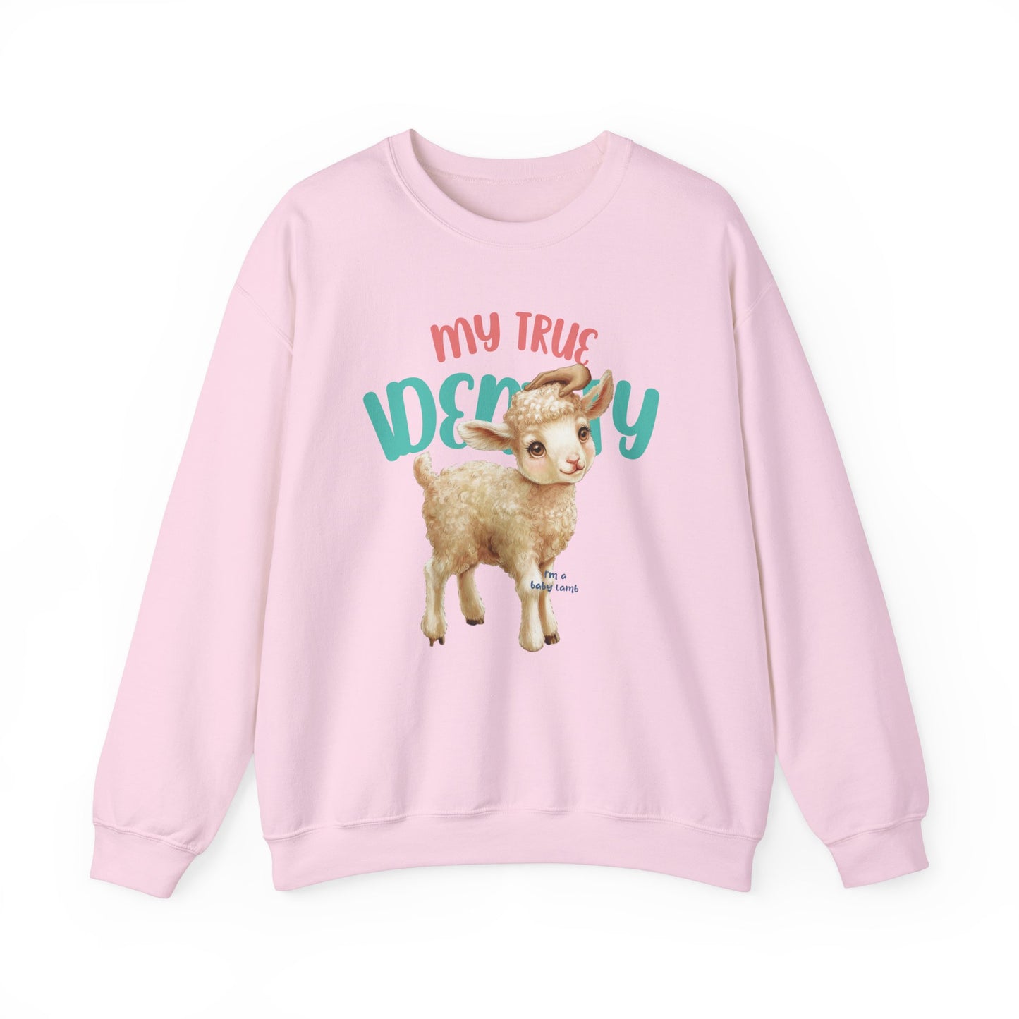 StyleMZ -  I'm a baby lamb Unisex Heavy Blend™ Crewneck Sweatshirt  - StyleMZ