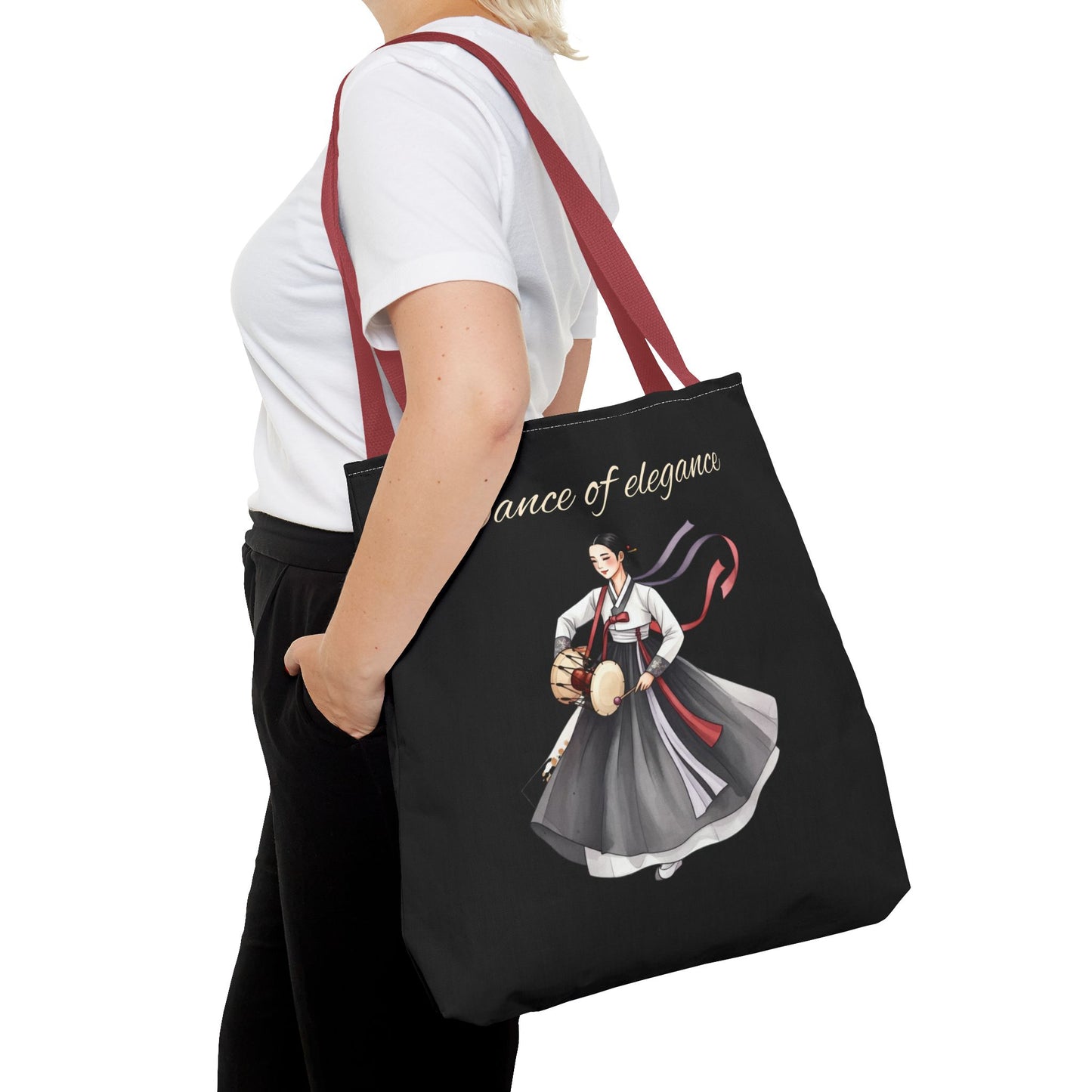 Elegance in dance Tote Bag (AOP) - StyleMZ