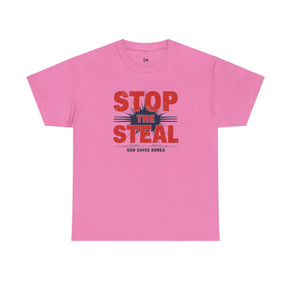 Stop the steal Unisex Heavy Cotton Tee