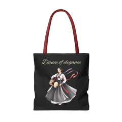 Elegance in dance Tote Bag (AOP)  - StyleMZ