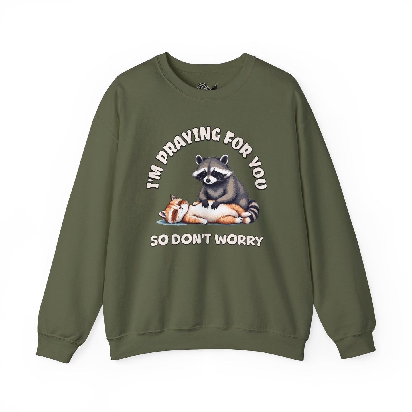 I'm praying for yo Unisex Heavy Blend™ Crewneck Sweatshirt - StyleMZ