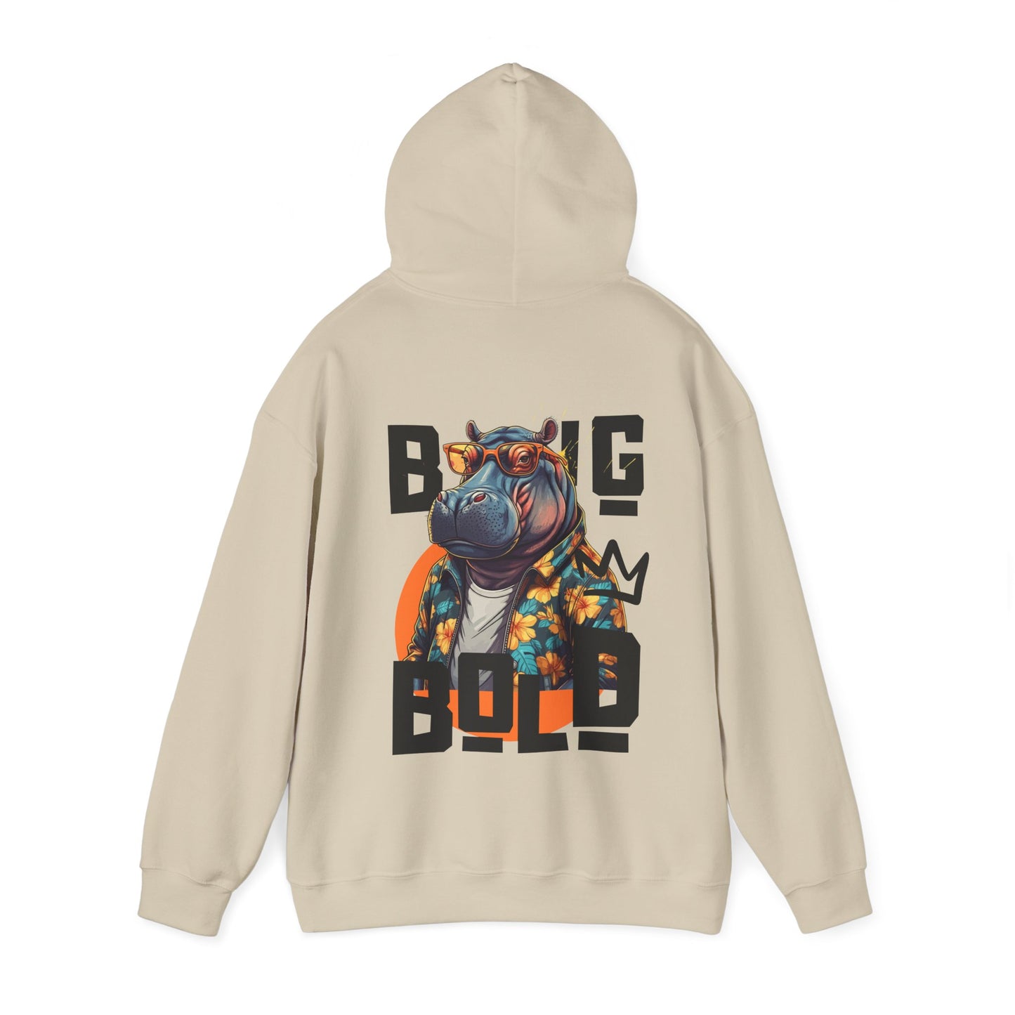 Big Bold Unisex Heavy Blend™ Hooded Sweatshirt - StyleMZ