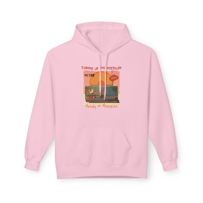 Korea -  Turning up the nostalgia Unisex Midweight Softstyle Fleece Hoodie  - StyleMZ