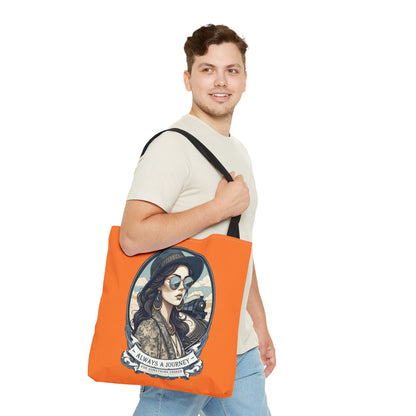 Always a journey Tote Bag (AOP) - StyleMZ