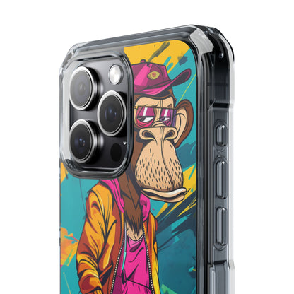 Korea -  Stylish Ape Magnetic Clear Impact Cases  - StyleMZ