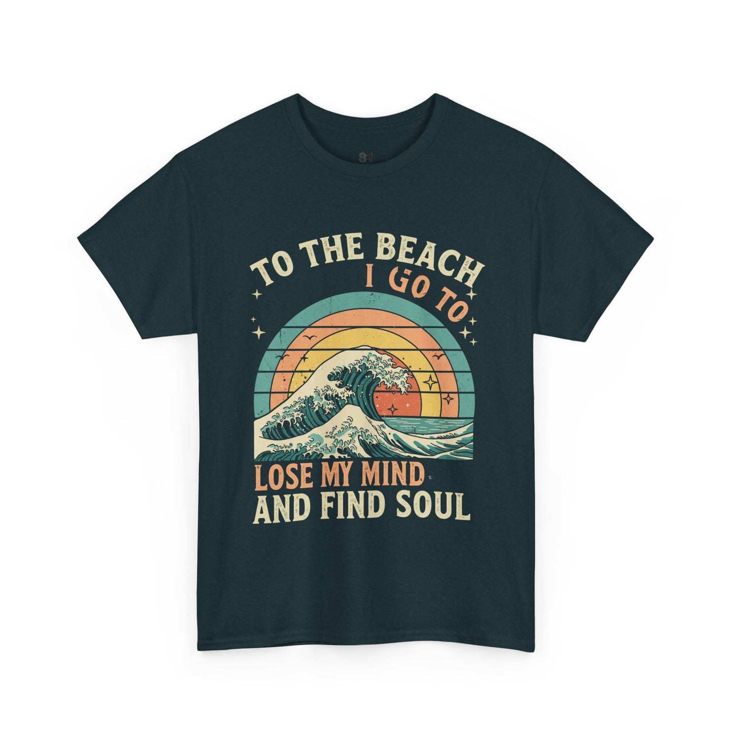 To the beach Unisex Heavy Cotton Tee