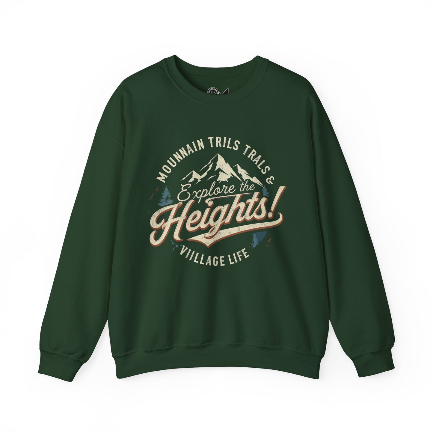 Explore the heights Unisex Heavy Blend™ Crewneck Sweatshirt - StyleMZ