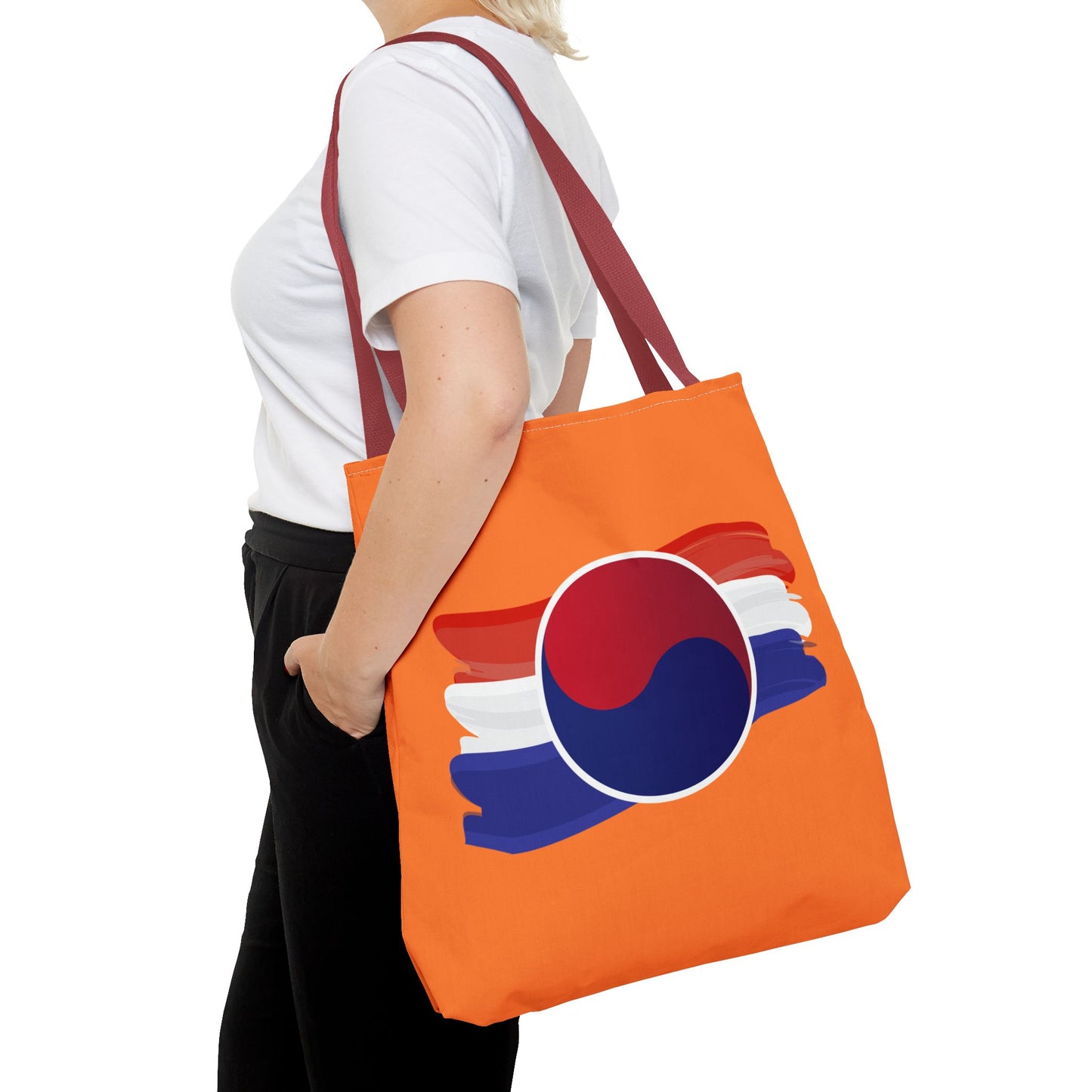 Korean flag Tote Bag (AOP) - StyleMZ