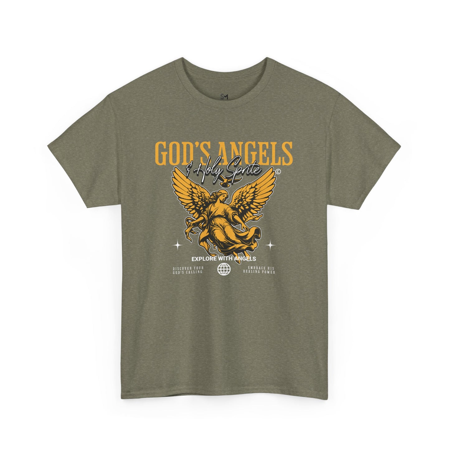 God's angels Unisex Heavy Cotton Tee