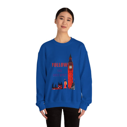 Korea -  Follow the Holy Spirit Unisex Heavy Blend™ Crewneck Sweatshirt  - StyleMZ