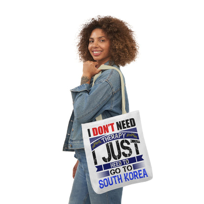 I don't need therapy Canvas Tote Bag, 5-Color Straps - StyleMZ