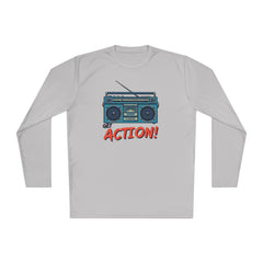 Korea -  Get action Unisex Lightweight Long Sleeve Tee  - StyleMZ