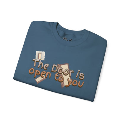 The door is open to you Unisex Heavy Blend™ Crewneck Sweatshirt - StyleMZ