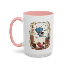 Korea -  Falling into fantasy Accent Coffee Mug (11, 15oz)  - StyleMZ