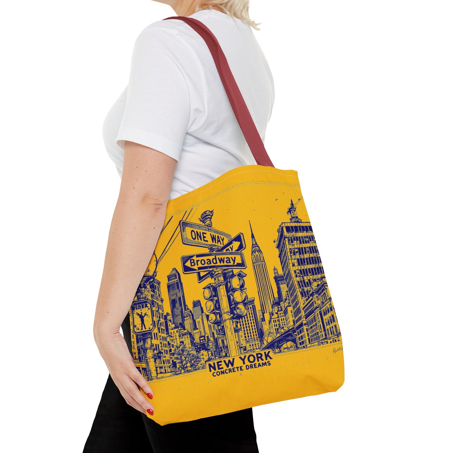 New York concrete dreams Tote Bag (AOP)