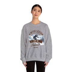 Ski in the national park Unisex Heavy Blend™ Crewneck Sweatshirt - StyleMZ