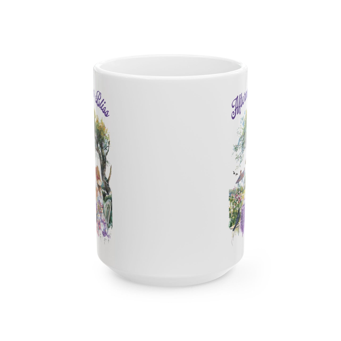 Afternoon Bliss Ceramic Mug, (11oz, 15oz) - StyleMZ