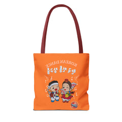 Korea -  Korean traditional drum dance Tote Bag (AOP)  - StyleMZ