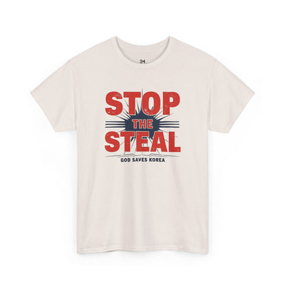 Stop the steal Unisex Heavy Cotton Tee