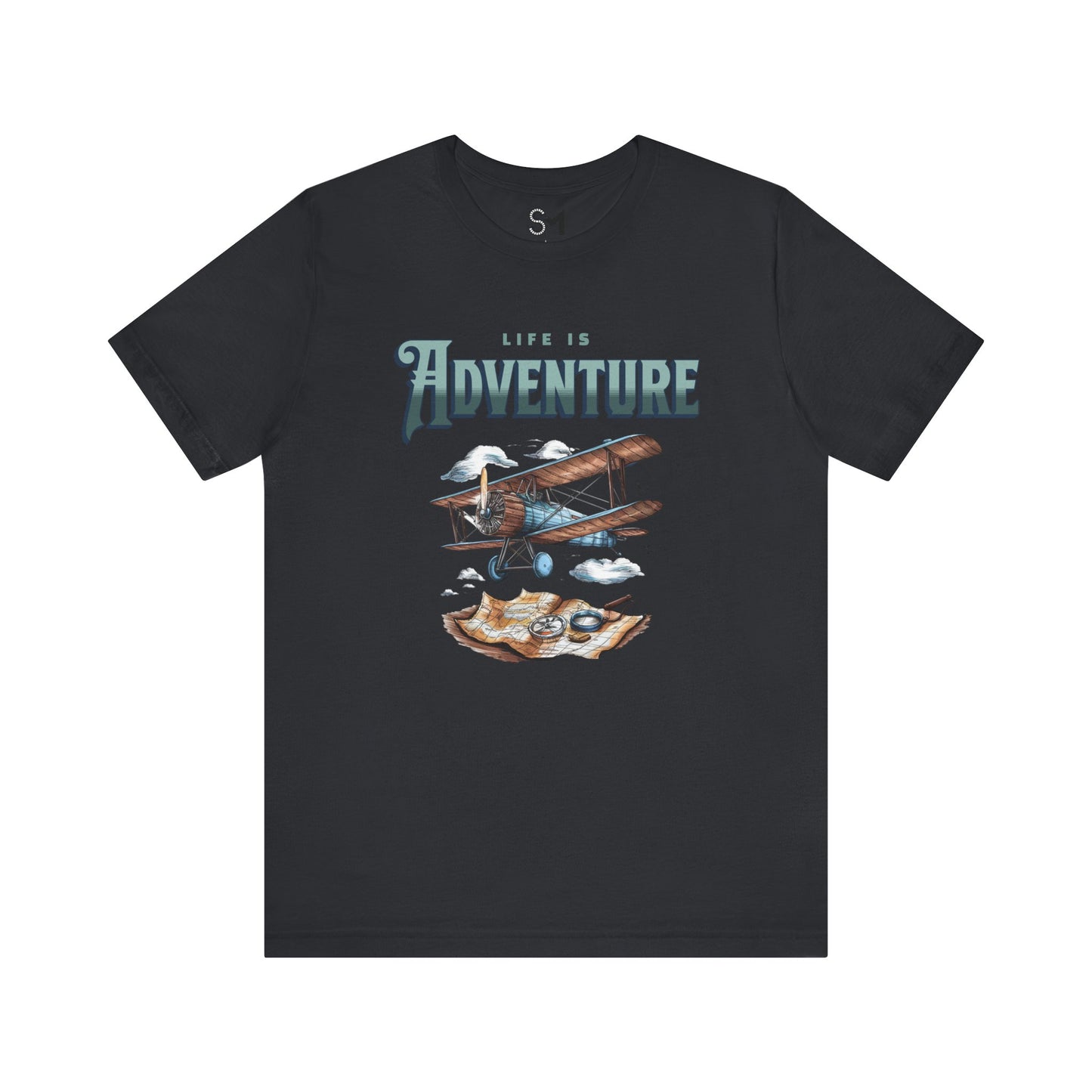 Life is adventure Unisex Jersey Short Sleeve Tee - Stylemz