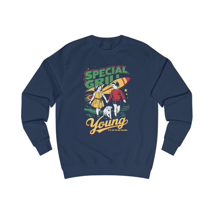 Korea -  Special Grill Unisex Sweatshirt  - StyleMZ