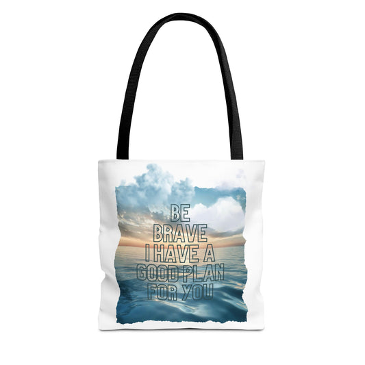 Korea -  Be brave Tote Bag (AOP)  - StyleMZ