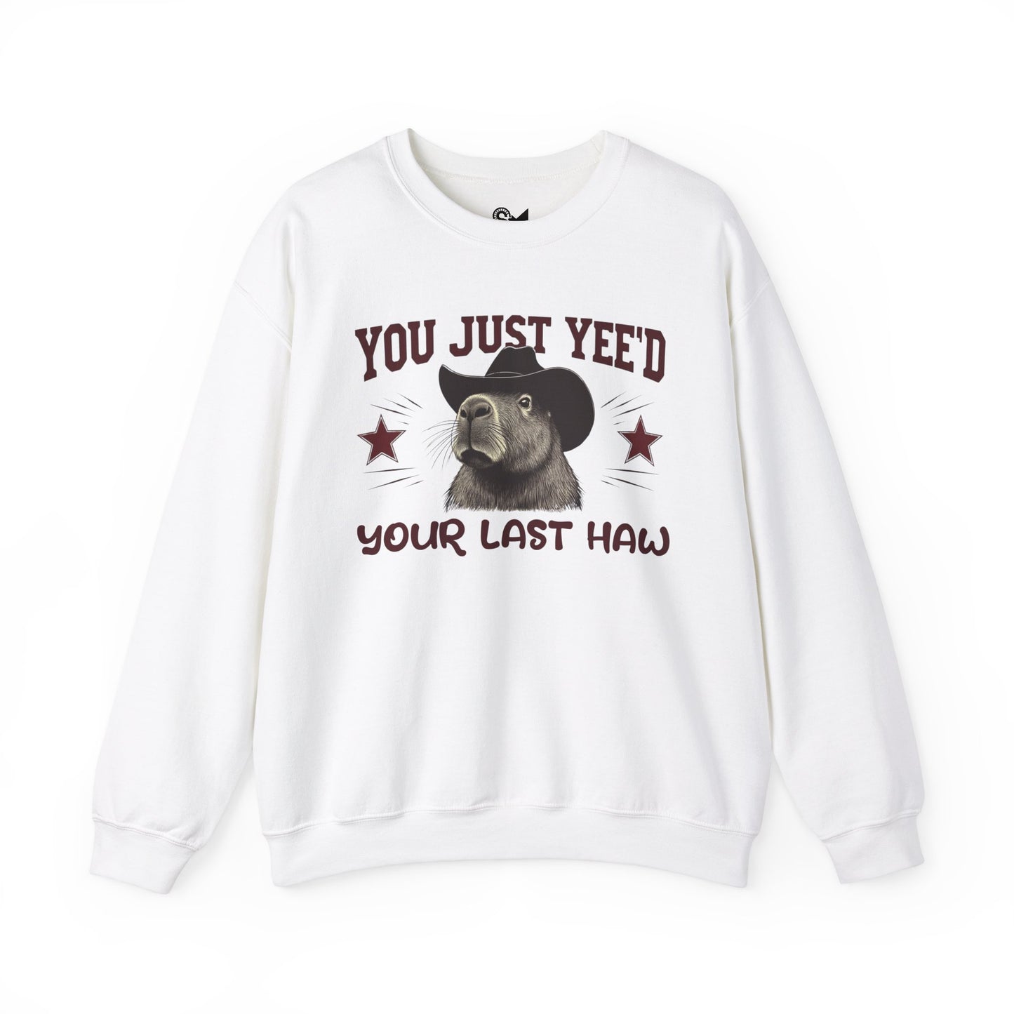 YOU JUST YEE'D YOUR LAST HAW Unisex Heavy Blend™ Crewneck Sweatshirt - StyleMZ